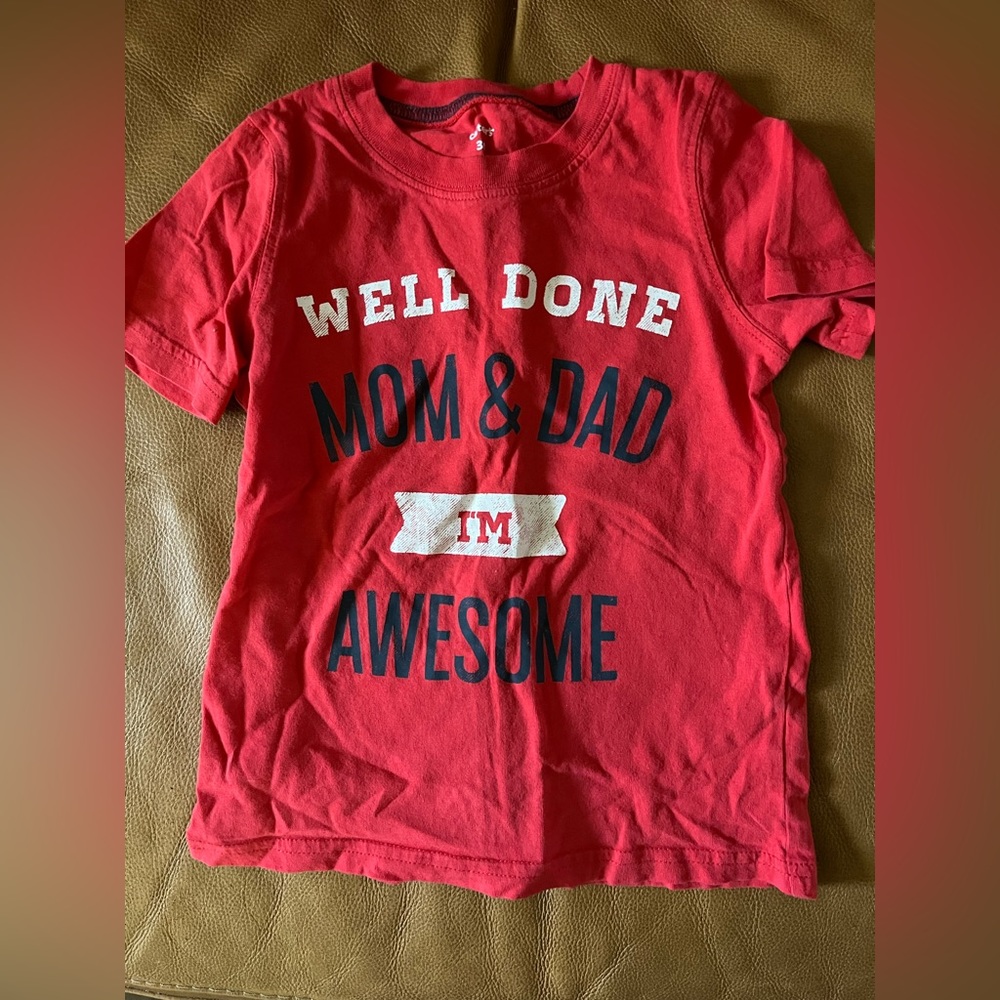 Red shirt never worn
